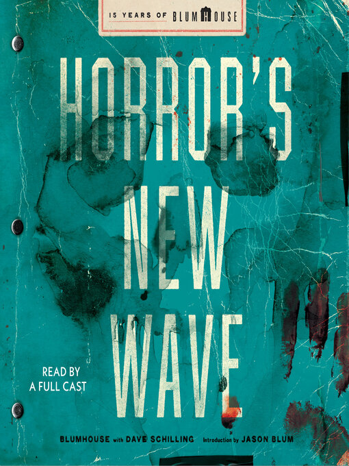 Cover image for Horror's New Wave